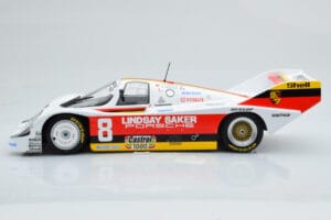 Porsche 956K Lindsay Saker #8 B. Wollek / C. Serra / S. Johansson 1000km Kyalami 1983 Minichamps 1:18 155836698 Μέταλλο - εικόνα 3 από 6