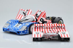 Porsche 956L Spirit of America #8 G. Follmer / J. Morton / K. Miller 24 Hours of Le Mans 1986 Minichamps 1:18 180866508 Μέταλ - εικόνα 2 από 8