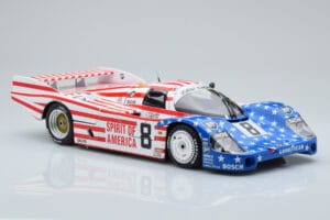 Porsche 956L Spirit of America #8 G. Follmer / J. Morton / K. Miller 24 Hours of Le Mans 1986 Minichamps 1:18 180866508 Μέταλ - εικόνα 6 από 8