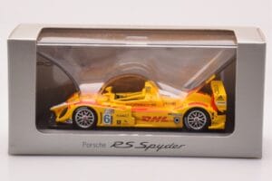Porsche RS Spyder #6 DHL R. Briscoe / S. Maassen / J-F. Colard ALMS 2007 Minichamps 1:43 WAP02060917 Μέταλλο - εικόνα 4 από 4