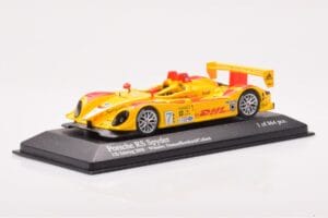 Porsche RS Spyder LMP2 #7 R. Dumas / T. Bernhard / E. Collard Sebring 12 Hours Winners 2008 Minichamps 1:43 400086807 Μέταλλο - εικόνα 2 από 4