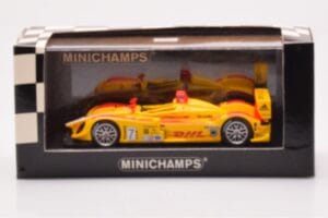 Porsche RS Spyder LMP2 #7 R. Dumas / T. Bernhard / E. Collard Sebring 12 Hours Winners 2008 Minichamps 1:43 400086807 Μέταλλο - εικόνα 4 από 4