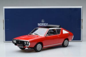 Renault 17 Gordini Decouvrable Κόκκινο Norev 1:18 185371 Μέταλλο - εικόνα 6 από 6