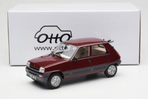 Renault 5 GTL Bordeaux Κόκκινο Otto 1:18 OT1059 Ρητίνη - εικόνα 6 από 6