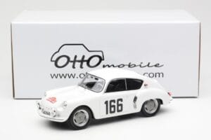Alpine A106 #166 F. Jacques / R. Jacques Rally Monte Carlo 1960 Otto 1:18 OT543 Ρητίνη - εικόνα 6 από 6