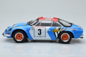 Alpine A110 #3 B. Darniche / A. Mahe Tour de Corse 1973 IXO 1:18 18RMC062B Μέταλλο - εικόνα 3 από 6