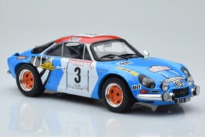 Alpine A110 #3 B. Darniche / A. Mahe Tour de Corse 1973 IXO 1:18 18RMC062B Μέταλλο - εικόνα 4 από 6