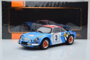 Alpine A110 #3 B. Darniche / A. Mahe Tour de Corse 1973 IXO 1:18 18RMC062B Μέταλλο - εικόνα 6 από 6