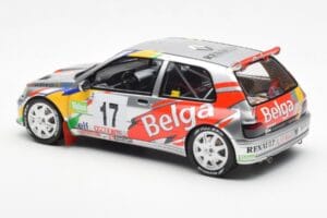 Renault Clio Maxi Kit Car Belga #17 Rally Ypres 1995 Otto 1:18 OT1058 Ρητίνη - εικόνα 5 από 6
