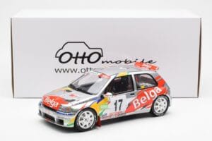 Renault Clio Maxi Kit Car Belga #17 Rally Ypres 1995 Otto 1:18 OT1058 Ρητίνη - εικόνα 6 από 6