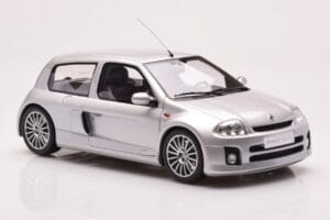 Renault Clio V6 Phase 1 Ασημί Otto 1:18 OT1034 Ρητίνη - εικόνα 4 από 6
