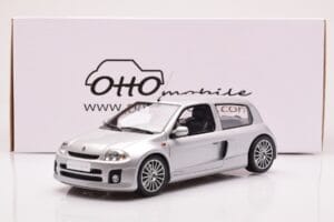 Renault Clio V6 Phase 1 Ασημί Otto 1:18 OT1034 Ρητίνη - εικόνα 6 από 6