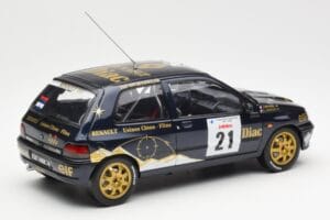 Renault Clio Williams DIAC #21 Jordan / Boyere Tour de Corse 1993 Norev 1:18 185228 Μέταλλο - εικόνα 3 από 8