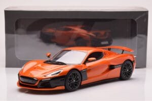 Rimac Nevera Πορτοκαλί GT Spirit 1:18 GT880 Ρητίνη - εικόνα 6 από 6