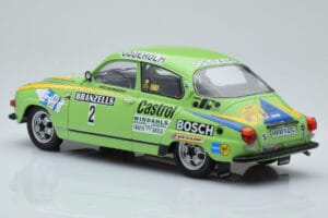 Saab 96 V4 #2 S. Blomqvist / H. Sylvan Rally Sweden 1976 IXO 1:18 18RMC085B Μέταλλο - εικόνα 5 από 6