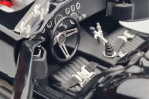 Shelby Cobra 427 S/C Μαύρο Kyosho 1:18 08048BK Μέταλλο - εικόνα 7 από 9