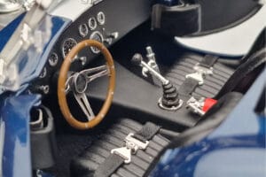 Shelby Cobra 427 S/C Σκούρο Μπλε Kyosho 1:18 08048DBL Μέταλλο - εικόνα 7 από 9