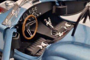 Shelby Cobra 427 S/C Γαλάζιο Kyosho 1:18 08048SBL Μέταλλο - εικόνα 7 από 9