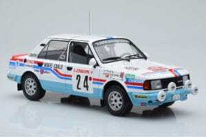Skoda 130 L Night Version #24 J. Augland Rally Monte Carlo 1987 IXO 1:18 18RMC156 Μέταλλο - εικόνα 4 από 6