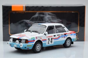 Skoda 130 L Night Version #24 J. Augland Rally Monte Carlo 1987 IXO 1:18 18RMC156 Μέταλλο - εικόνα 6 από 6