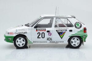 Skoda Felicia #20 S. Blomqvist / B. Cederberg Rally RAC Lombard 1995 IXO 1:18 18RMC147 Μέταλλο - εικόνα 3 από 6