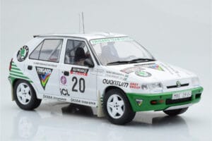 Skoda Felicia #20 S. Blomqvist / B. Cederberg Rally RAC Lombard 1995 IXO 1:18 18RMC147 Μέταλλο - εικόνα 4 από 6