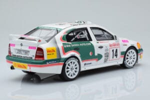 Skoda Octavia WRC #14 D. Auriol / D. Giraudet Rally Monte Carlo 2003 Otto 1:18 OT431 Ρητίνη - εικόνα 2 από 6