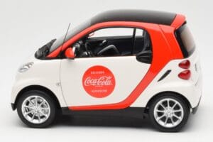 Smart Fortwo 451 Coca-Cola Minichamps 1:18 150036301 Μέταλλο - εικόνα 4 από 8