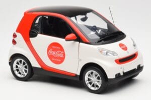 Smart Fortwo 451 Coca-Cola Minichamps 1:18 150036301 Μέταλλο - εικόνα 6 από 8