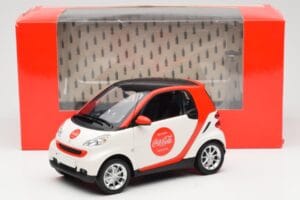 Smart Fortwo 451 Coca-Cola Minichamps 1:18 150036301 Μέταλλο - εικόνα 8 από 8