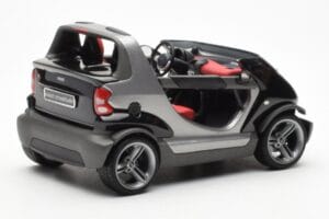 Smart Fortwo Crossblade Καμπριολέ Ασημί Μαύρο Kyosho 1:18 13440 Μέταλλο - εικόνα 2 από 6