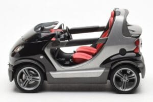 Smart Fortwo Crossblade Καμπριολέ Ασημί Μαύρο Kyosho 1:18 13440 Μέταλλο - εικόνα 3 από 6