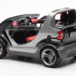 Smart Fortwo Crossblade Καμπριολέ Ασημί Μαύρο Kyosho 1:18 - image 5 of 6