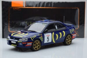 Subaru Impreza 555 #5 C. Sainz / L. Moya Tour de Corse 1995 IXO 1:18 18RMC063A Μέταλλο - εικόνα 6 από 6
