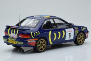 Subaru Impreza 555 #6 P. Liatti / C. Cassina Tour de Corse 1995 IXO 1:18 18RMC063C Μέταλλο - εικόνα 2 από 6