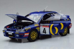 Subaru Impreza #4 C. McRae / D. Ringer Winner RAC Rally 1994 Kyosho 1:18 08962A Μέταλλο - εικόνα 2 από 9
