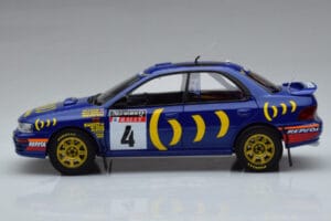 Subaru Impreza #4 C. McRae / D. Ringer Winner RAC Rally 1994 Kyosho 1:18 08962A Μέταλλο - εικόνα 4 από 9