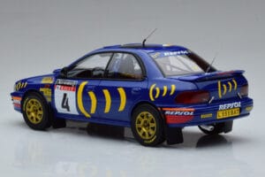 Subaru Impreza #4 C. McRae / D. Ringer Winner RAC Rally 1994 Kyosho 1:18 08962A Μέταλλο - εικόνα 6 από 9