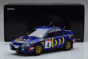 Subaru Impreza #4 C. McRae / D. Ringer Winner RAC Rally 1994 Kyosho 1:18 08962A Μέταλλο - εικόνα 9 από 9