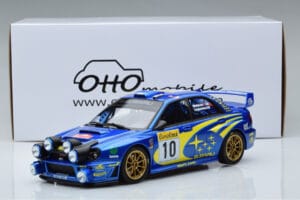 Subaru Impreza WRC #10 T. Makinen / K. Lindstrom Rally Monte Carlo Night Version 2002 Otto 1:18 OT784 Ρητίνη - εικόνα 6 από 6