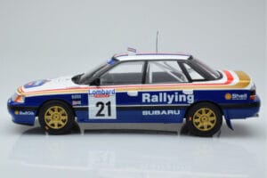 Subaru Legacy RS #21 C. McRae / D. Ringer RAC Rally 1991 IXO 1:18 18RMC080B Μέταλλο - εικόνα 3 από 6