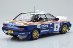Subaru Legacy RS Night Version #6 M. Alen / I. Kivimaki RAC Rally 1991 IXO 1:18 18RMC080A Μέταλλο - εικόνα 2 από 6