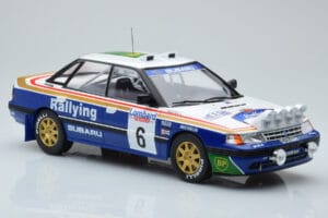 Subaru Legacy RS Night Version #6 M. Alen / I. Kivimaki RAC Rally 1991 IXO 1:18 18RMC080A Μέταλλο - εικόνα 4 από 6
