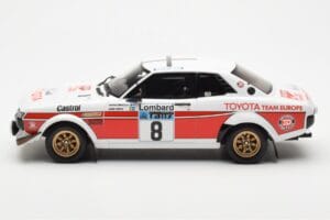 Toyota Celica 2000 GT RA21 #8 H. Mikkola / A. Hertz Lombard RAC Rally 1977 Otto 1:18 OT1044 Ρητίνη - εικόνα 3 από 6