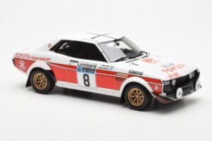 Toyota Celica 2000 GT RA21 #8 H. Mikkola / A. Hertz Lombard RAC Rally 1977 Otto 1:18 OT1044 Ρητίνη - εικόνα 4 από 6