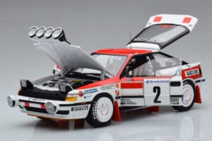 Toyota Celica GT-Four ST165 #2 C. Sainz / L. Moya Winner Rally Monte Carlo 1991 Kyosho 1:18 08961B Μέταλλο - εικόνα 2 από 12