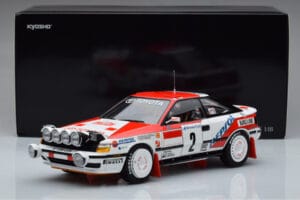 Toyota Celica GT-Four ST165 #2 C. Sainz / L. Moya Winner Rally Monte Carlo 1991 Kyosho 1:18 08961B Μέταλλο - εικόνα 12 από 12