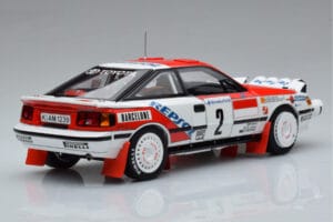 Toyota Celica GT-Four ST165 #2 C. Sainz / L. Moya Winner Rally Monte Carlo 1991 Kyosho 1:18 08961B Μέταλλο - εικόνα 3 από 12
