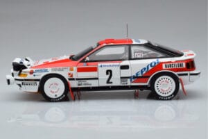 Toyota Celica GT-Four ST165 #2 C. Sainz / L. Moya Winner Rally Monte Carlo 1991 Kyosho 1:18 08961B Μέταλλο - εικόνα 4 από 12