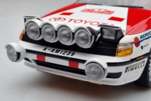 Toyota Celica GT-Four ST165 #2 C. Sainz / L. Moya Winner Rally Monte Carlo 1991 Kyosho 1:18 08961B Μέταλλο - εικόνα 7 από 12